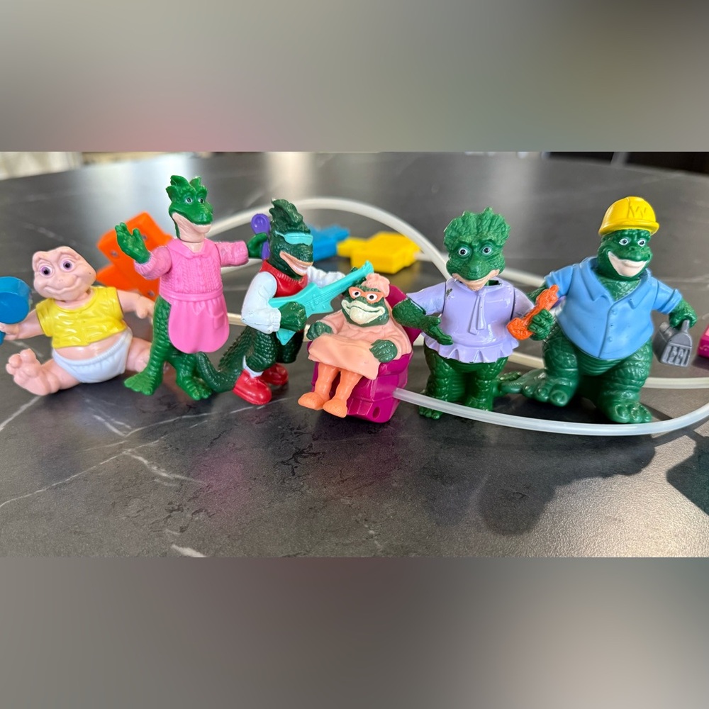 1990s Dinosaur tv show McDonald’s toys.